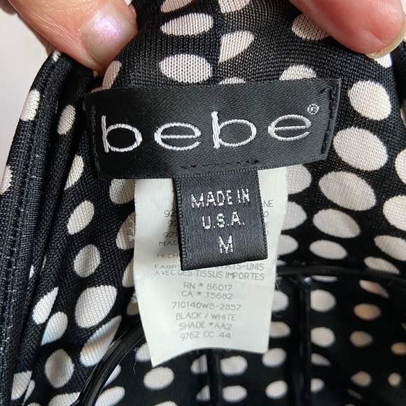 Black and white dress by Bebe. Y2K dress - Picture 5 of 9